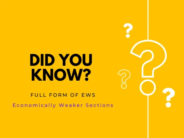 EWS Full Form