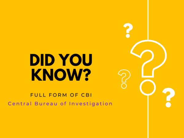 CBI FULL FORM